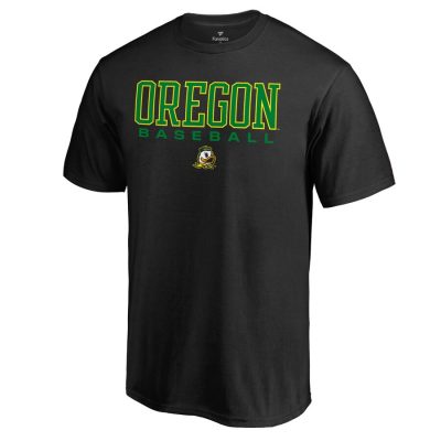 Oregon Ducks True Sport Baseball Unisex T-Shirt - Black