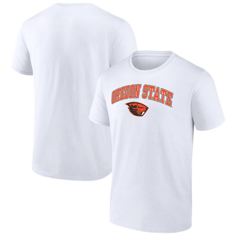 Oregon State Beavers Campus Unisex T-Shirt White