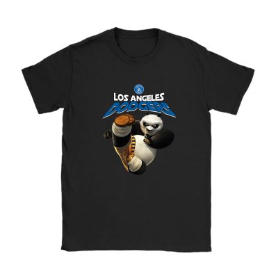 Panda X Po X Los Angeles Dodgers Team X MLB X Baseball Fans Unisex T-Shirt TAT2342