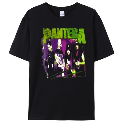 Pantera Vintage Heavy Metal Group Sketch Unisex T-Shirt
