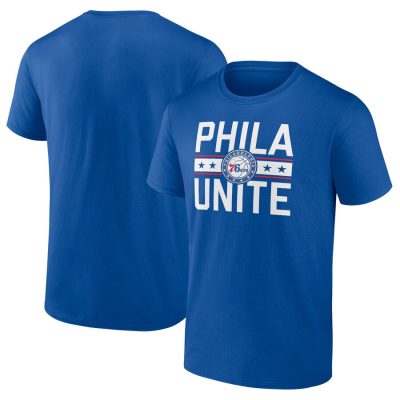 Philadelphia 76ers Full Court Press Unisex T-Shirt - Royal