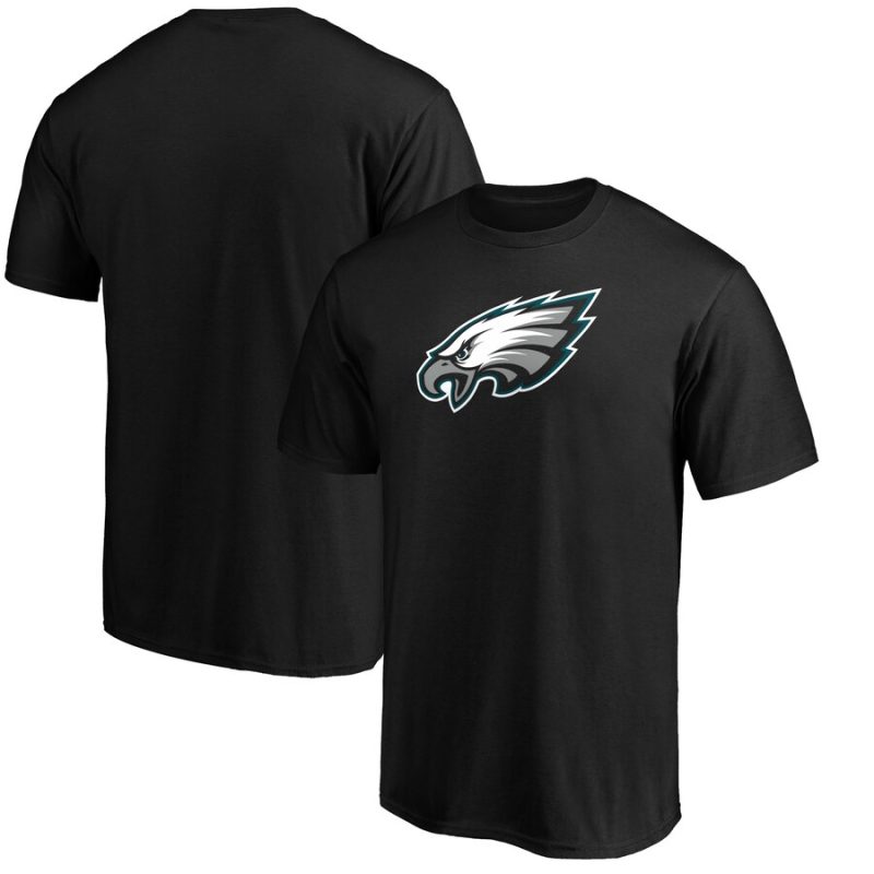 Philadelphia Eagles Primary Logo Unisex T-Shirt - Black