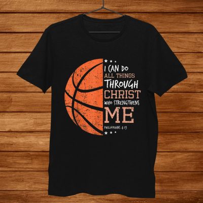 Philippians3 I Can Do All Things Christian Basketball Unisex T-Shirt