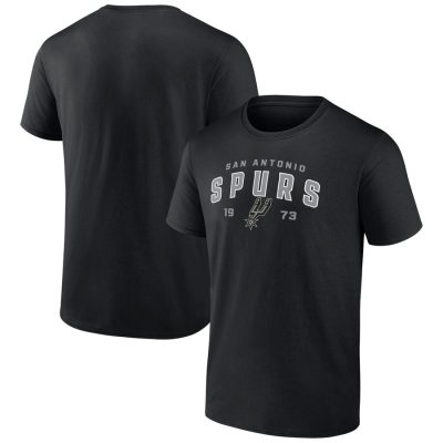 San Antonio Spurs Rebel Logo Unisex T-Shirt - Black