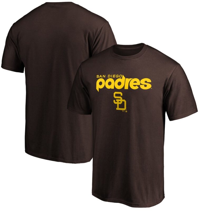 San Diego Padres Cooperstown Collection Team Wahconah Unisex T-Shirt - Brown