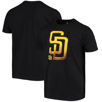San Diego Padres Midnight Mascot Team Logo Unisex T-Shirt Black