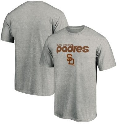 San Diego Padres Team Wahconah Unisex T-Shirt - Heather Gray