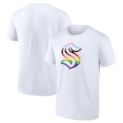 Seattle Kraken Team Pride Logo Unisex T-Shirt - White