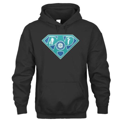 Seattle Mariners Super Dad Unisex Hoodie