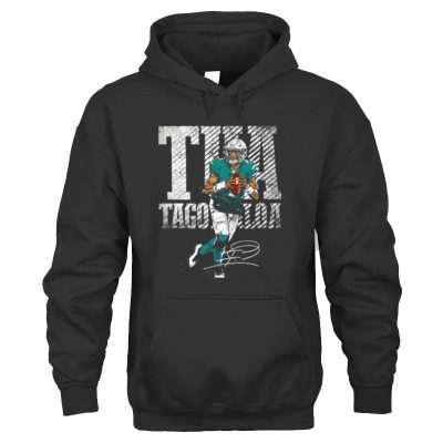 Signature Design Miami Dolphins Tua Tagovailoa Unisex Hoodie