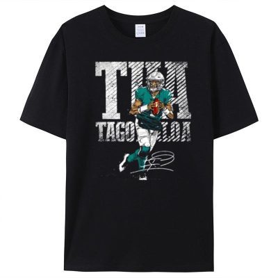 Signature Design Miami Dolphins Tua Tagovailoa Unisex T-Shirt