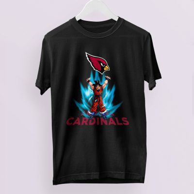 Son Goku Powering Up In Energy Arizona Cardinals Unisex T-Shirt