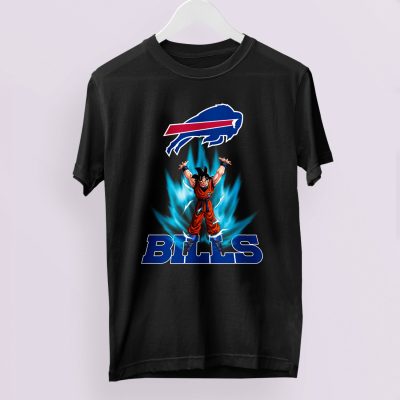 Son Goku Powering Up In Energy Buffalo Bills Unisex T-Shirt