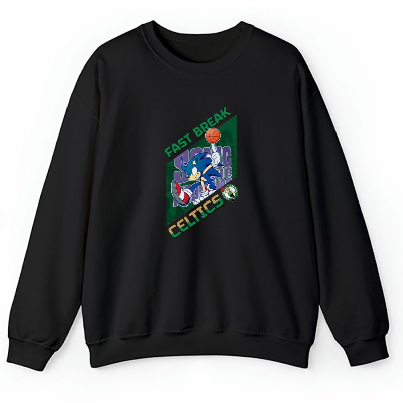 Sonic X Boston Celtics Team X NBA X Basketball Unisex Sweatshirt TAS2358