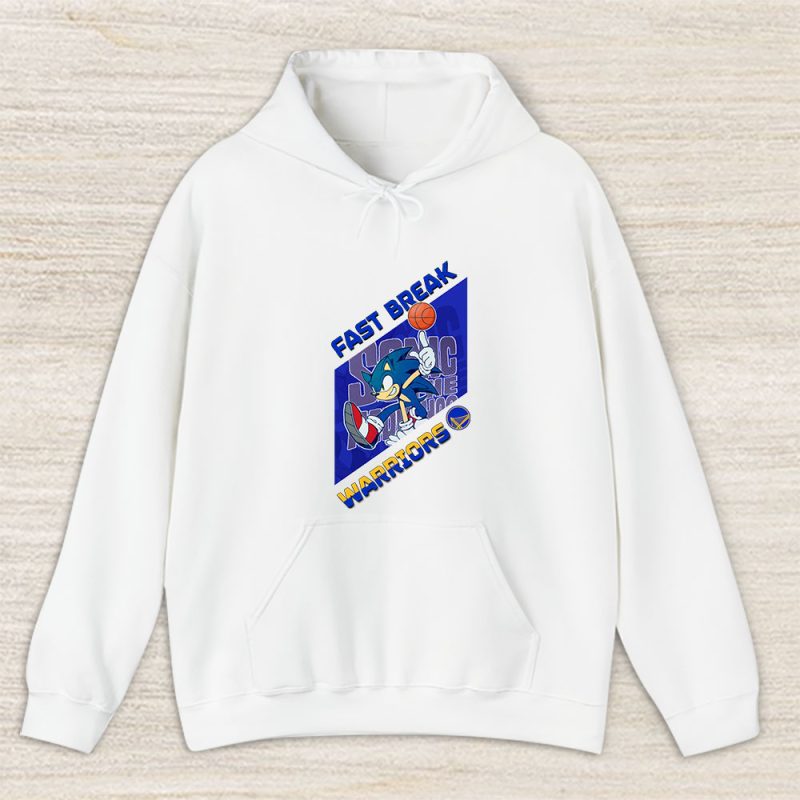 Sonic X Golden State Warriors Team X NBA X Basketball Unisex Hoodie TAH2361