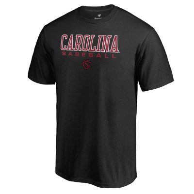 South Carolina Gamecocks True Sport Baseball Unisex T-Shirt - Black