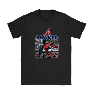 Spiderman MLB Atlanta Braves Unisex T-Shirt TAT1883