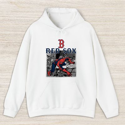 Spiderman MLB Boston Red Sox Unisex Hoodie TAH1894