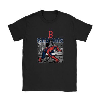Spiderman MLB Boston Red Sox Unisex T-Shirt TAT1894