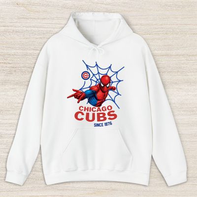 Spiderman MLB Chicago Cubs Unisex Hoodie TAH2723