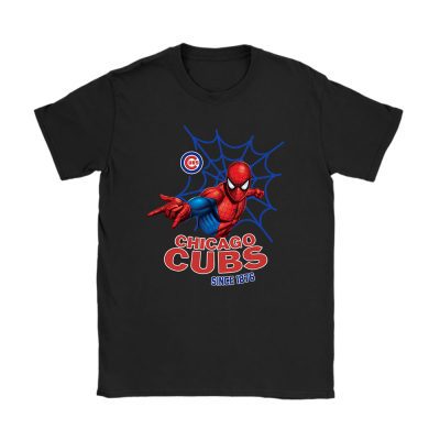 Spiderman MLB Chicago Cubs Unisex T-Shirt TAT2723