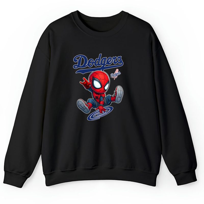 Spiderman MLB Los Angeles Dodgers Unisex Sweatshirt TAT2738