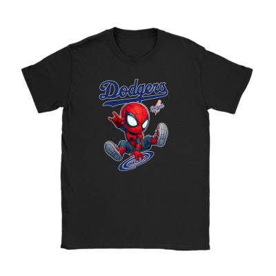 Spiderman MLB Los Angeles Dodgers Unisex T-Shirt TAT2738