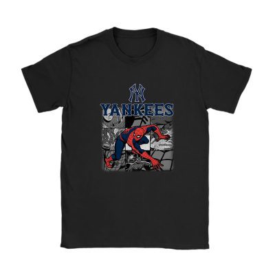 Spiderman MLB New York Yankees Unisex T-Shirt TAT1949