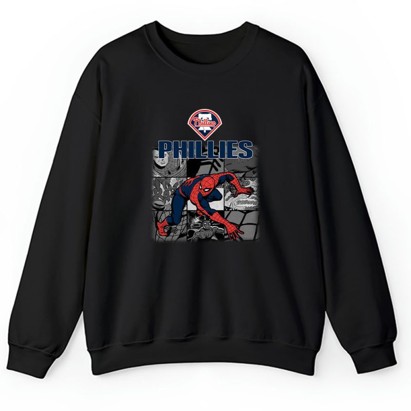 Spiderman MLB Philadelphia Phillies Unisex Sweatshirt TAS1958