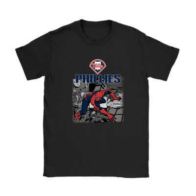 Spiderman MLB Philadelphia Phillies Unisex T-Shirt TAT1958
