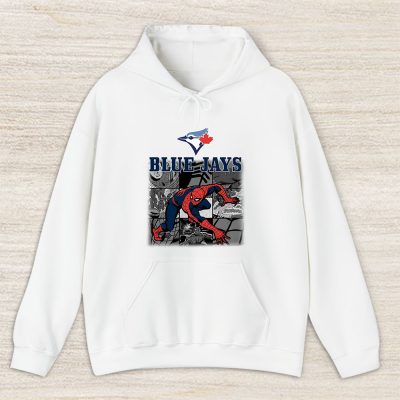 Spiderman MLB Toronto Blue Jays Unisex Hoodie TAH1969