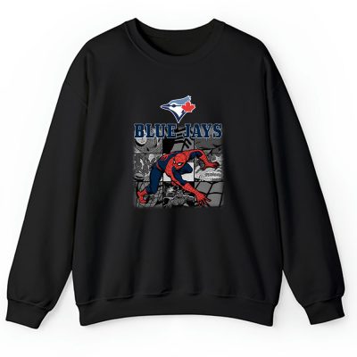 Spiderman MLB Toronto Blue Jays Unisex Sweatshirt TAS1969
