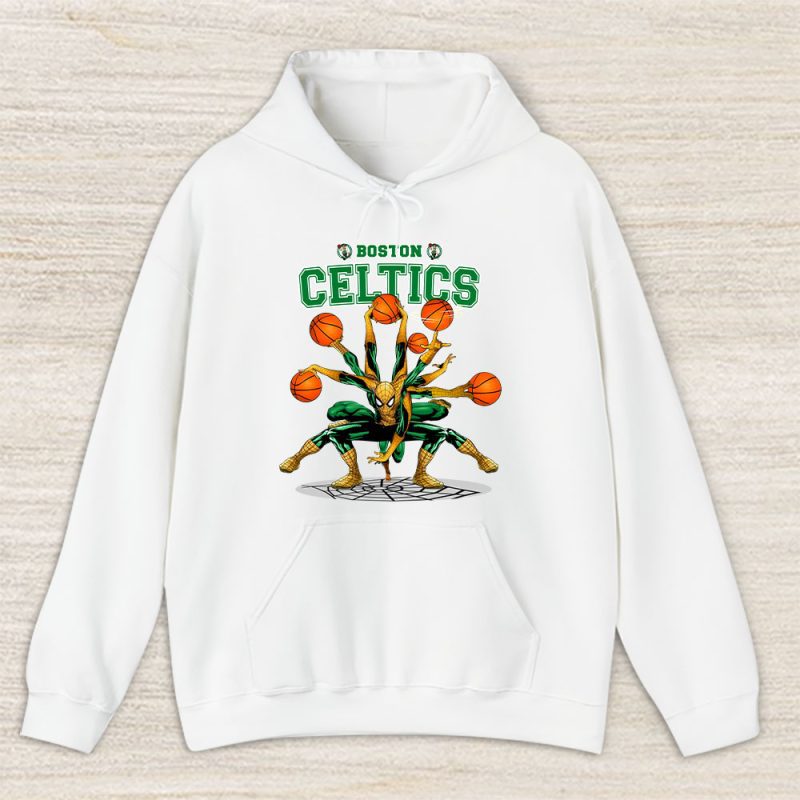 Spiderman NBA Boston Celtics Unisex Hoodie TAH2500