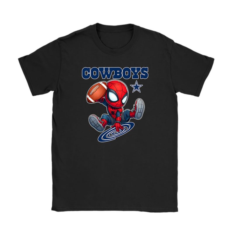 Spiderman NFL Dallas Cowboys Unisex T-Shirt TAT2728