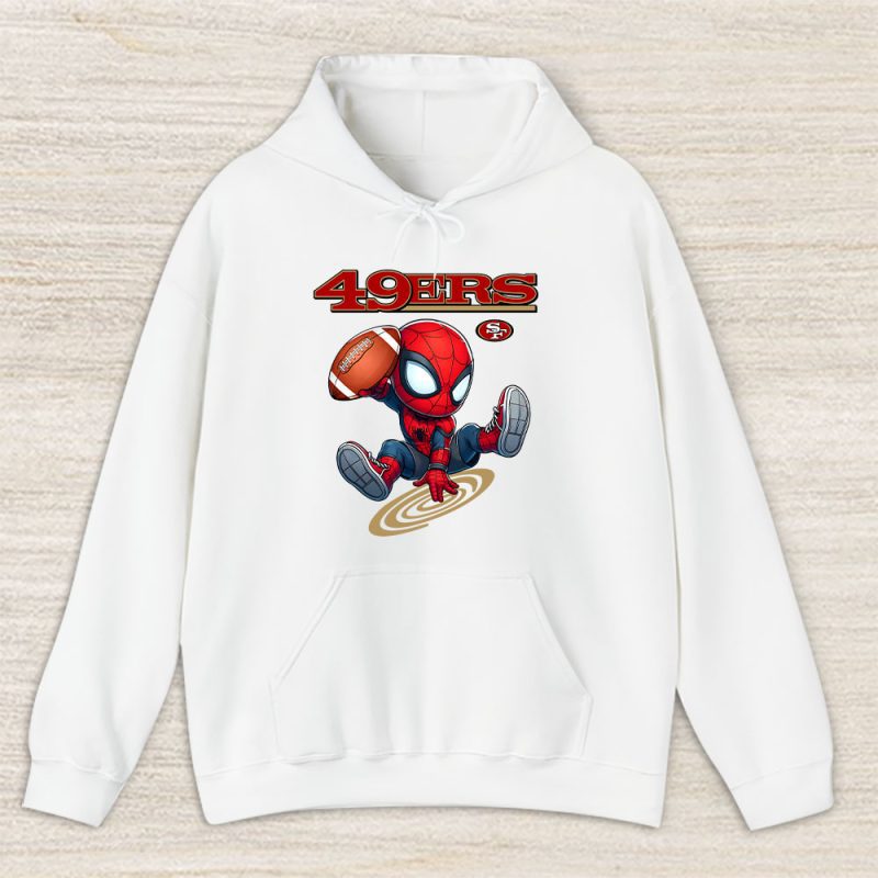 Spiderman NFL San Francisco 49ers Unisex Hoodie TAH2774