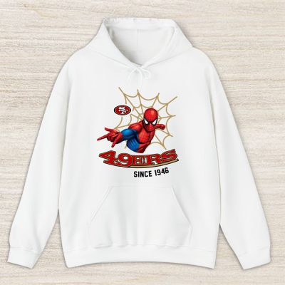 Spiderman NFL San Francisco 49ers Unisex Hoodie TAH2775