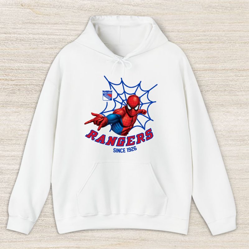 Spiderman NHL New York Rangers Unisex Hoodie TAH2757