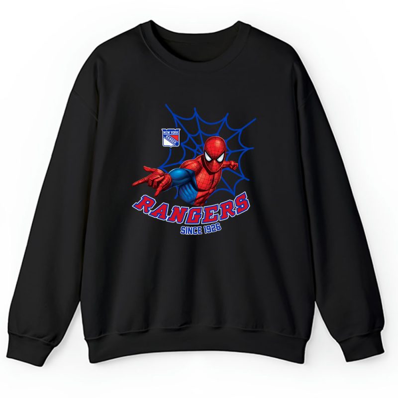 Spiderman NHL New York Rangers Unisex Sweatshirt TAT2757