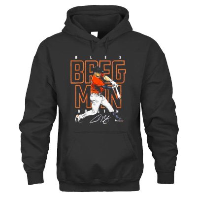 Sports Design Alex Bregman Houston Astros Signature Unisex Hoodie