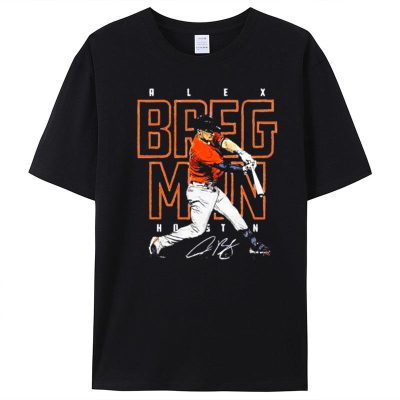 Sports Design Alex Bregman Houston Astros Signature Unisex T-Shirt