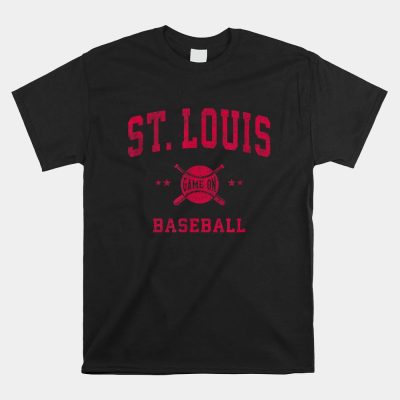 St Louis Vintage Baseball Throwback Unisex T-Shirt