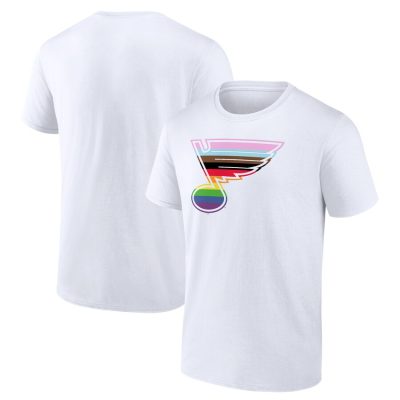 St. Louis Blues Team Pride Logo Unisex T-Shirt - White