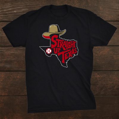 Straight Up Texas Baseball Unisex T-Shirt Texas Rangers
