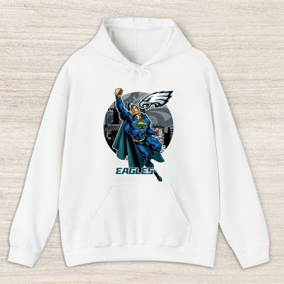 Superman NFL Philadelphia Eagles Unisex Hoodie TAH2535