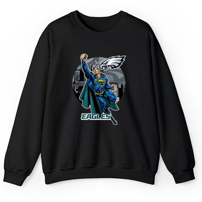 Superman NFL Philadelphia Eagles Unisex Sweatshirt TAT2535