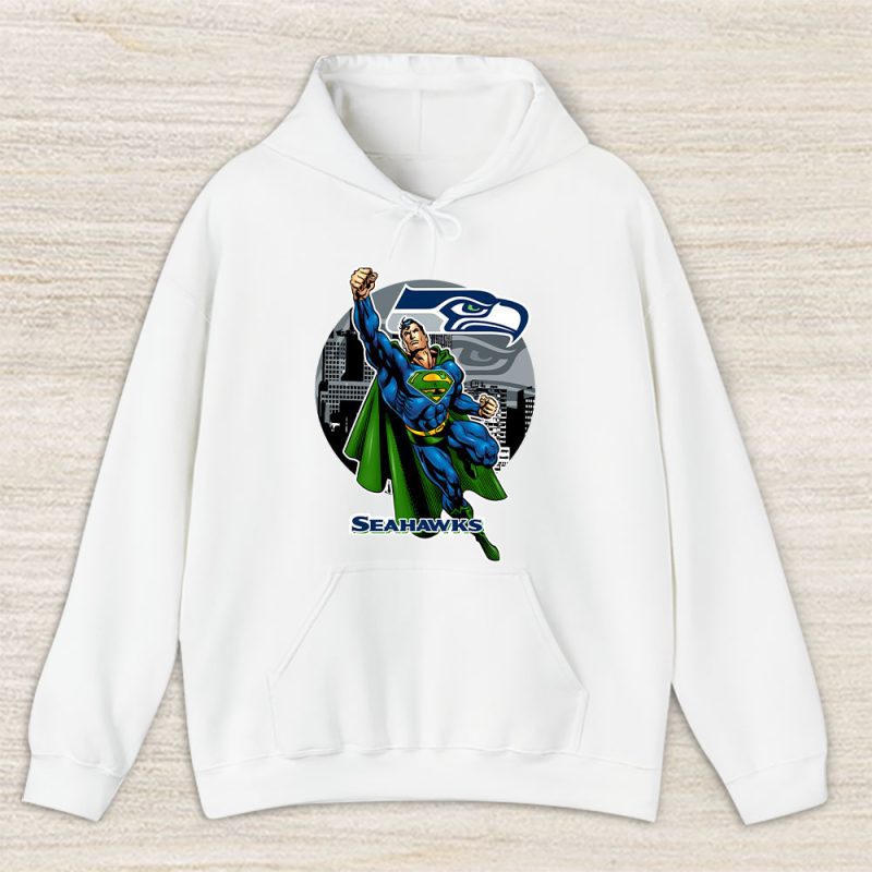 Superman NFL Seattle Seahawks Unisex Hoodie TAH2543