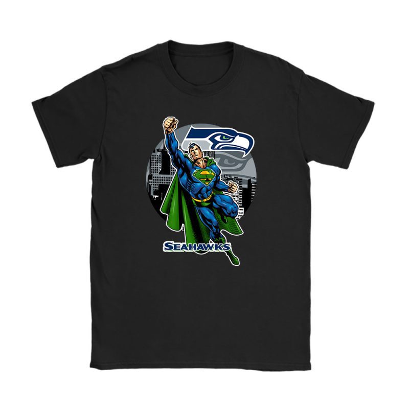 Superman NFL Seattle Seahawks Unisex T-Shirt TAT2543