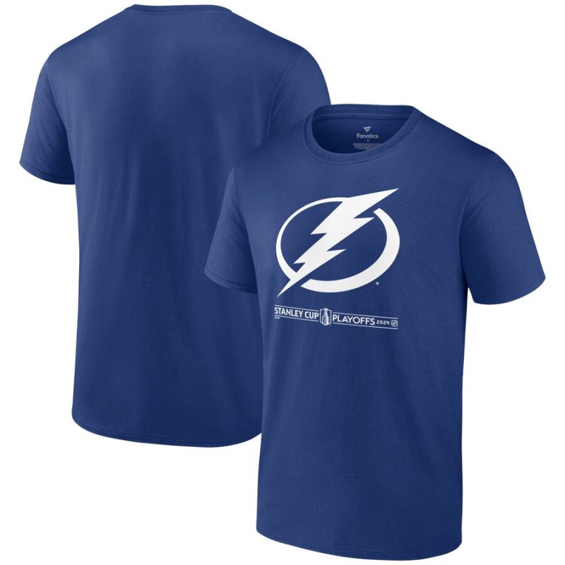 Tampa Bay Lightning 2024 Stanley Cup Playoffs Breakout Unisex T-Shirt - Blue