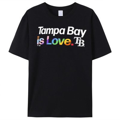 Tampa Bay Rays Is Love City Pride Unisex T-Shirt