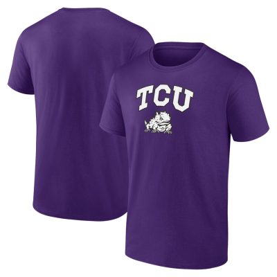 Tcu Horned Frogs Campus Team Unisex T-Shirt Purple